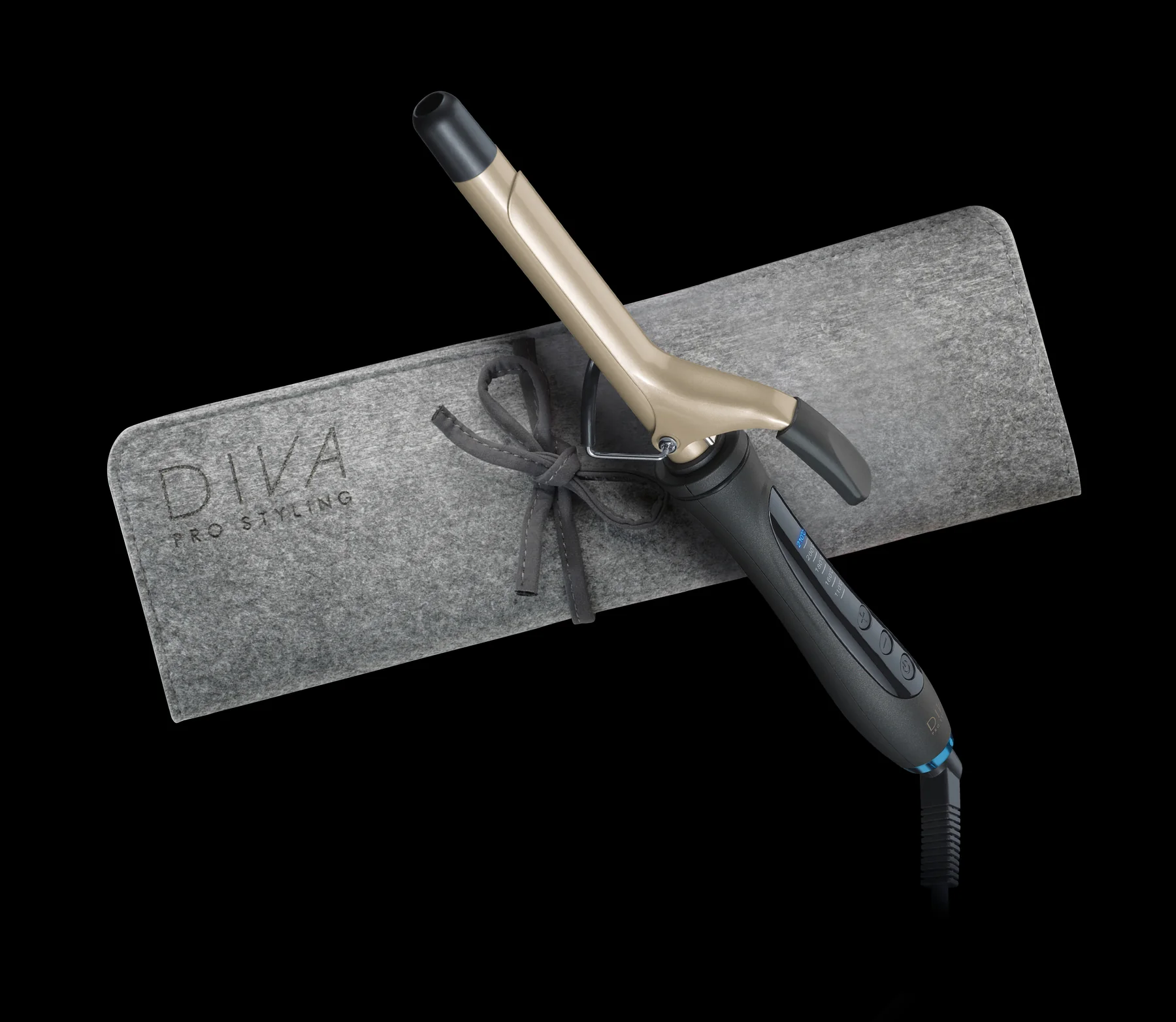 Diva Digital tongs for curling hair.